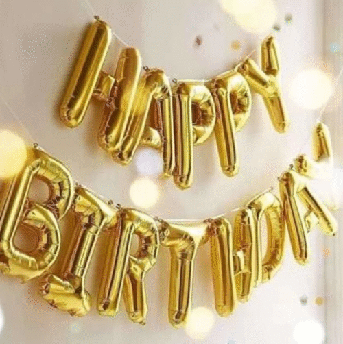 35tlg Geburtstag Deko Set Mädchen Frauen Luftballons + Happy Birthday Buchstaben - Image 2