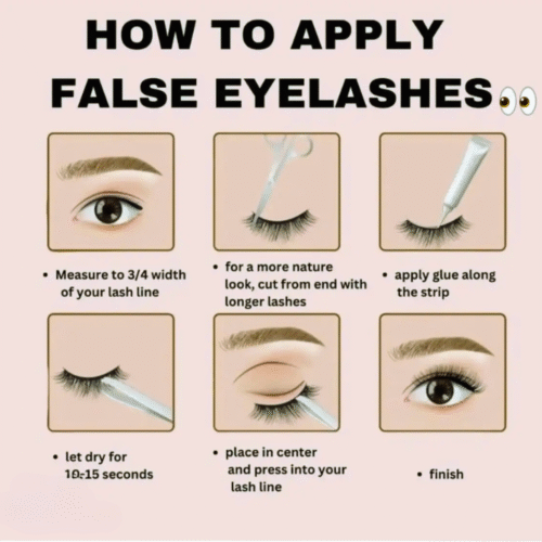 Künstliche Wimpern,Wiederverwendbare,False Eyelashes Langlebig Natürlicher Look - Image 2