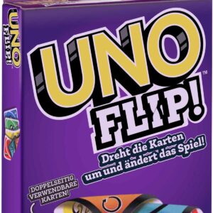 Mattel games Spiel, Kartenspiel UNO Flip Spiel