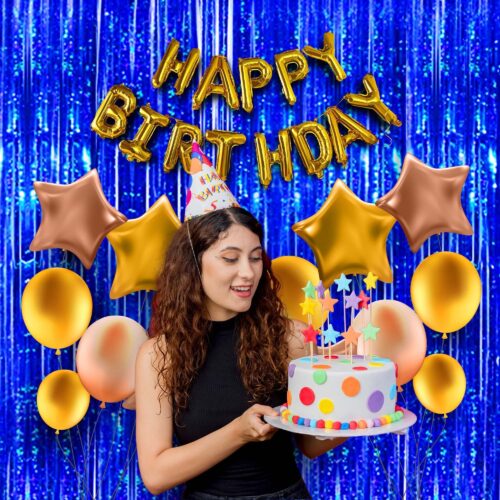 Montegoni Lametta Vorhang 2er Set, Hintergrund Dekoration, Glitzer Vorhang Party Deko, Folien Fransen Geburtstag Hochzeit Partydeko Luftschlangen Deko - Image 2