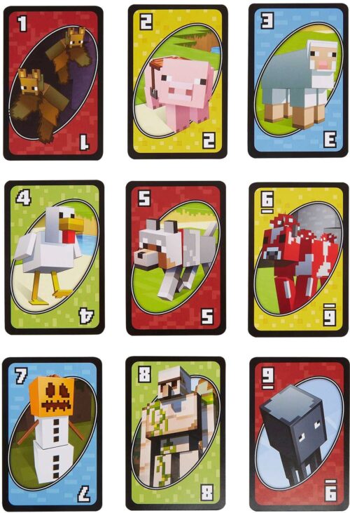 Spielesammlung Mattel games Spiel, Familienspiel UNO Minecraft - Image 3