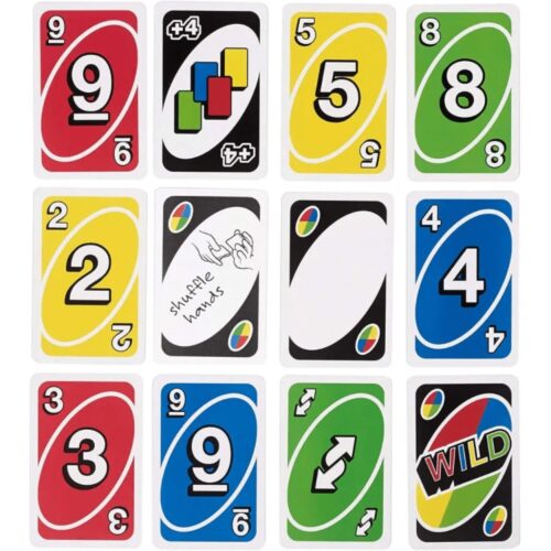 Spielwelt UNO Spiele UNO Flip / UNO No Mercy Karten (UNO Kartenspiel für die Familie, Reisespiel oder Spiel für Erwachsene, Kinder und Familie Karte Brettspiel lustige Uno Geschenke), Doppelseitige Karten,für 2-10 Spieler - Image 2