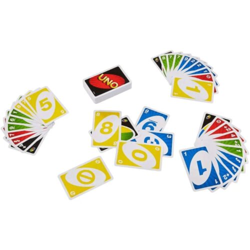 Spielwelt UNO Spiele UNO Get Wild Karten (UNO Kartenspiel für die Familie, Reisespiel oder Spiel für Erwachsene, Kinder und Familie Karte Brettspiel lustige Uno Geschenke), Doppelseitige Karten,für 2-10 Spieler - Image 3