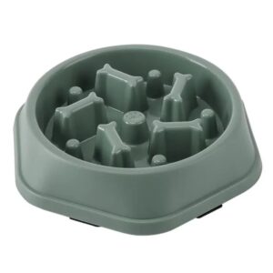 Futterbehälter Slow Feeder Hundenäpfe (Slow Feeding Kunststoffnapf, Hundenapf Slow Feeder), rutschfester Hundenapf für kleine und mittelgroße Hunde