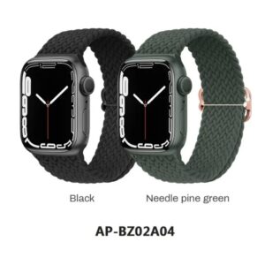 Montegoni Armband Nylon Armband für Apple Watch Smartwatch 42mm 44mm 45mm 49mm, Ersatzarmband Armband für Apple Watch Serie 8/7/6/5/4/3/2/1/se, für Damen und Herren, geflochtenes Sportarmband
