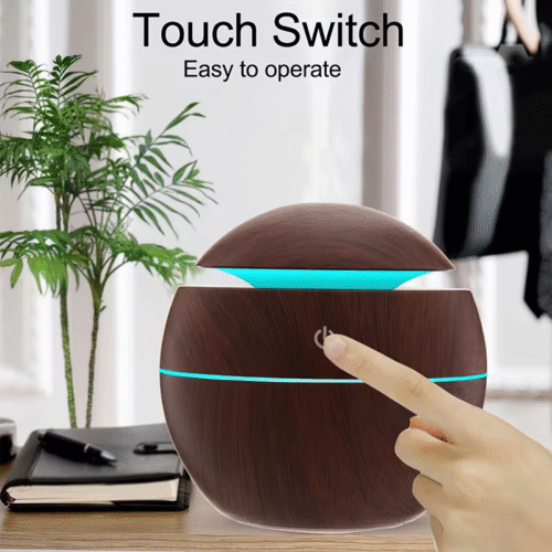 Luftbefeuchter Aroma Diffuser,USB Ultraschall Öl Duft Aroma Diffuser für Schlafzimmer,Büro,Yoga - Image 3