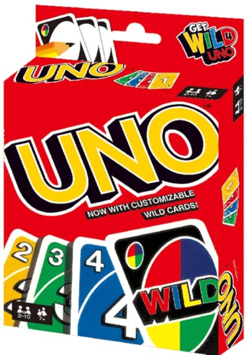 Spielwelt UNO Spiele UNO Flip / UNO No Mercy Karten (UNO Kartenspiel für die Familie, Reisespiel oder Spiel für Erwachsene, Kinder und Familie Karte Brettspiel lustige Uno Geschenke), Doppelseitige Karten,für 2-10 Spieler