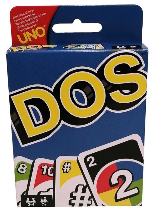 Spielesammlung Mattel Games FRM36 Uno Dos geeignet für 2-4 Spieler ca. 30 Minuten Spi
