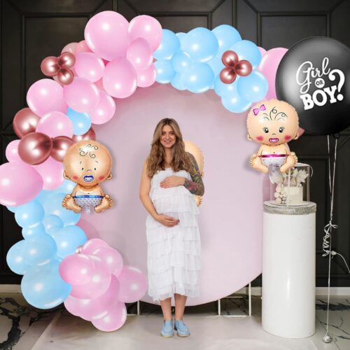 Aufblasbares Partyzubehör Gender Reveal Party Deko Set für Babypartys,Babyparty&Baby Shower Deko - Image 7