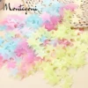 Glow-in-the-Dark Star Wall Stickers, 100 Pieces