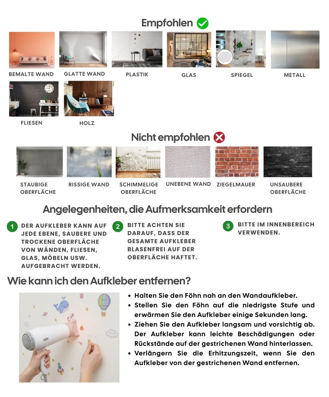Fenstersticker-Set Weihnachten mit Schneeflocken & Weihnachtsmann
