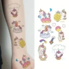 Kindertattoo Einhorn Tattoos Mädchen,10 Blätter,270 Einhorn Tattoo Kinder