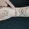 Kindertattoo Einhorn Tattoos Mädchen,10 Blätter,270 Einhorn Tattoo Kinder