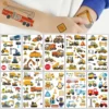 Kindertattoo Temporäre Tattoos mit Bagger für Jungen
