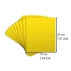 Sticky Insect Traps, 10 × 20 cm, Set of 10
