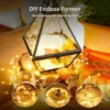 Mini-Lichterketten warmweiß, 10 Stück