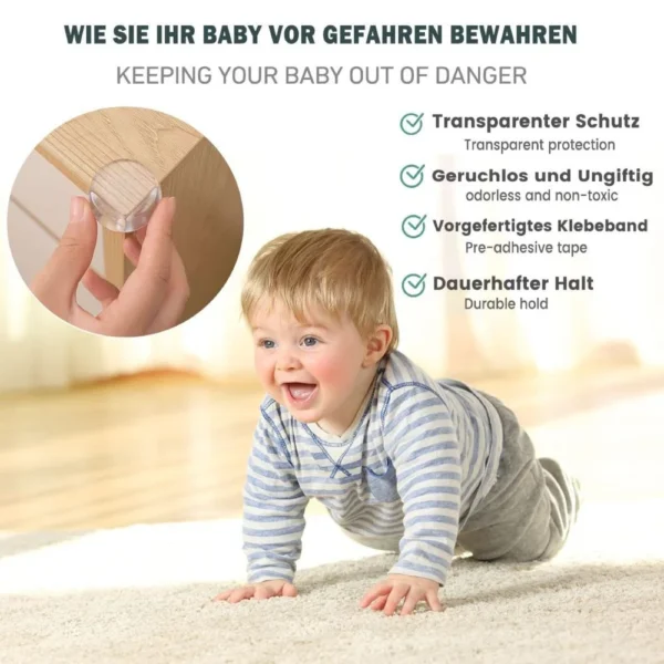 Eckenschutz rund, 10 Stück