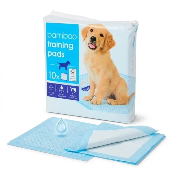 Pet Training Pads, 60 × 60 cm, 10 Pieces