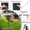 Solar Fairy Lights, 12 m, 100 LEDs