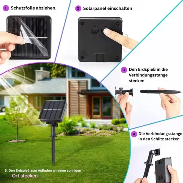 Solar Fairy Lights, 12 m, 100 LEDs