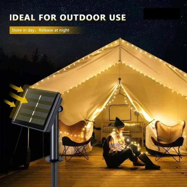 Solar Fairy Lights, 12 m, 100 LEDs