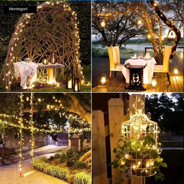 Solar Fairy Lights, 12 m, 100 LEDs