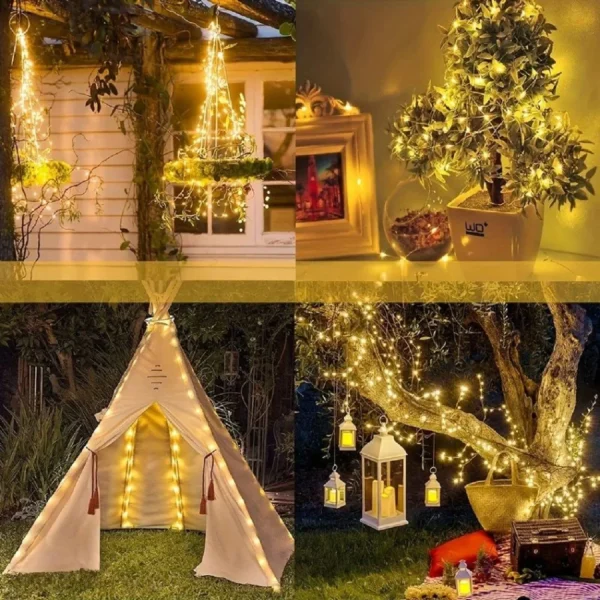 Solar Fairy Lights, 12 m, 100 LEDs