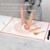 Silicone Dough Mat, 40 × 50 cm, White