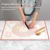 Silicone Dough Mat, 40 × 50 cm, White