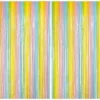 Tinsel Curtain Multicoloured, Set of 2