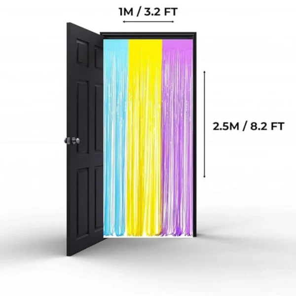 Lametta Regenbogen, 2 Stück