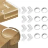 Eckenschutz rund, L-Form, 20 Stück