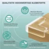 Eckenschutz rund, L-Form, 20 Stück