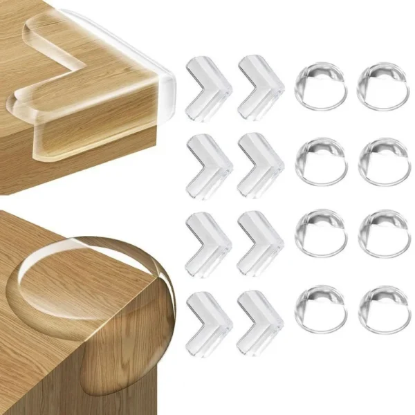 Eckenschutz rund, L-Form, 20 Stück