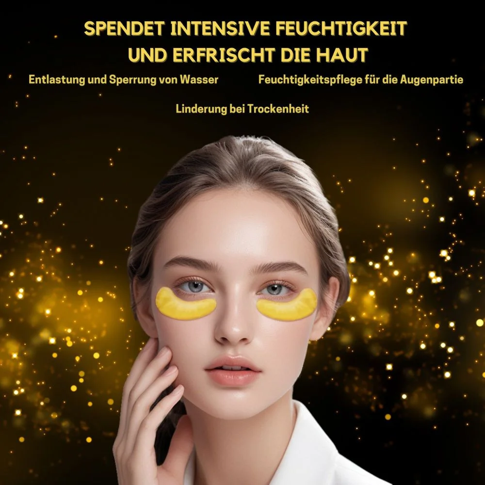 24K Gold Eye Pads, 20 Pairs