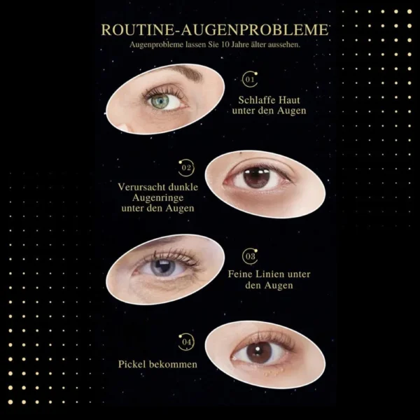 24K Gold Eye Pads, 20 Pairs