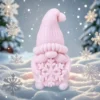 Montegoni 3D Silikonform Weihnachtswichtel – Kerzengießform für DIY