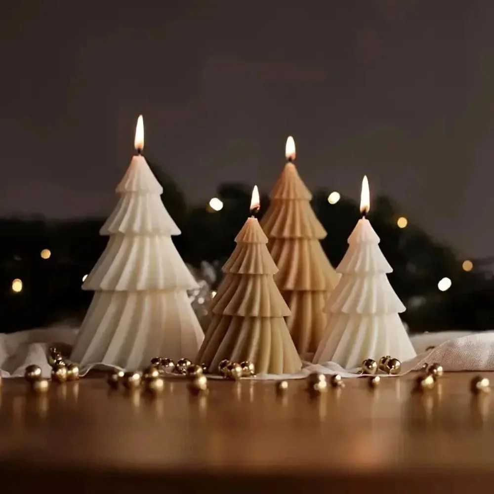 Weihnachtsbaum-Gießformen, 2 Stück