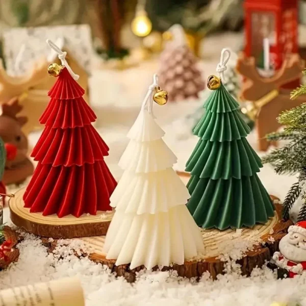 Weihnachtsbaum-Gießformen, 2 Stück