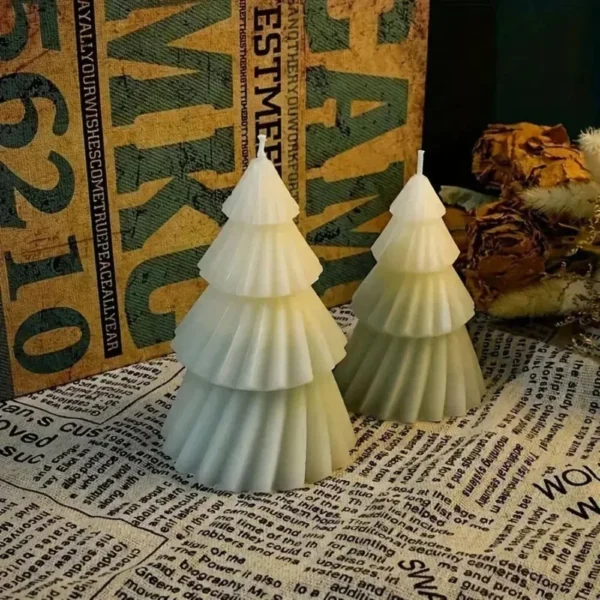 Weihnachtsbaum-Gießformen, 2 Stück