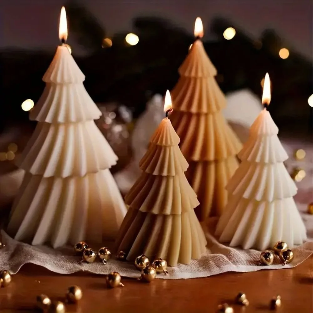 Weihnachtsbaum-Gießformen, 2 Stück
