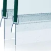 PVC Shower Seal, Pack of 2, 100 cm, for 6–8 mm Glass