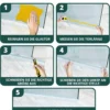 PVC Shower Seal, Pack of 2, 100 cm, for 6–8 mm Glass