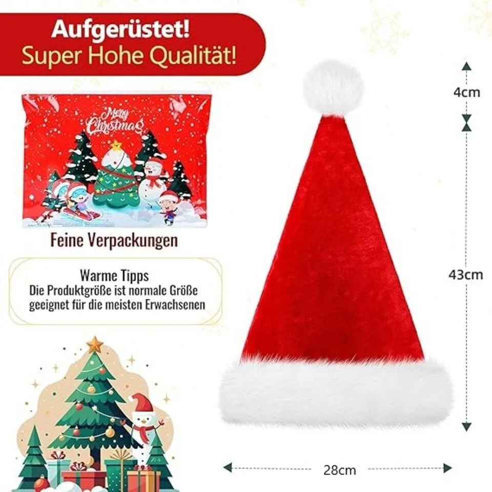 Christmas Hats, 2 Pieces