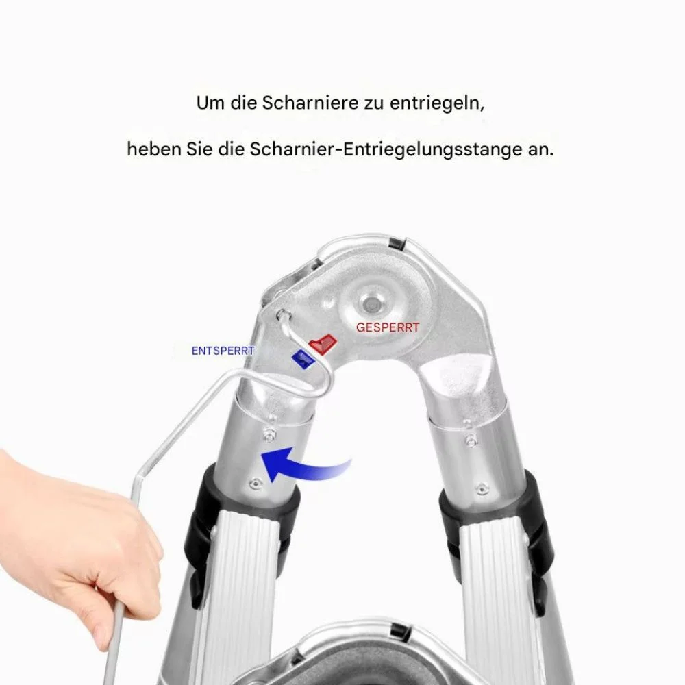 Teleskopleiter gerade, 3,2 m