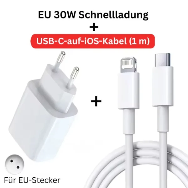 30 W USB-C auf Lightning