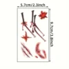 Halloween-Tattoos, 30 Stück