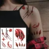 Halloween-Tattoos, 30 Stück