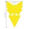 Yellow Sticky Insect Traps, 36 Pieces