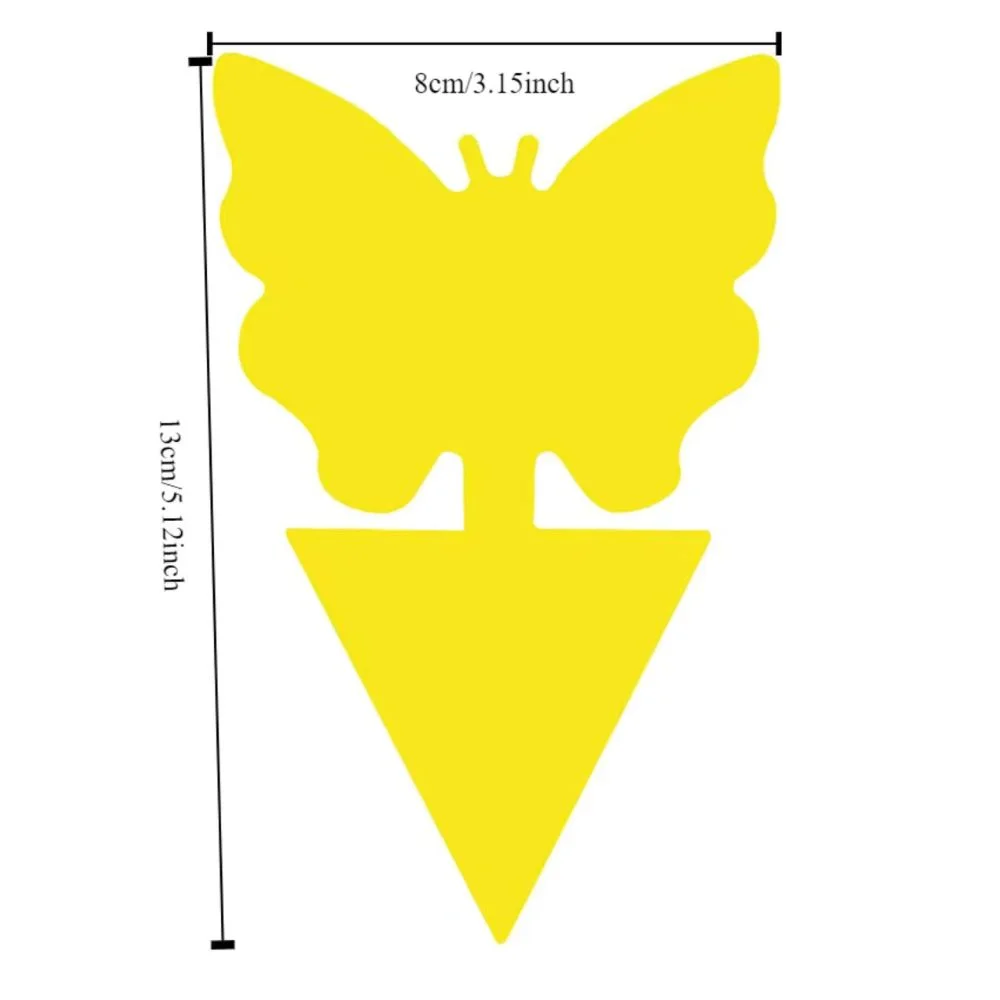 Yellow Sticky Insect Traps, 36 Pieces